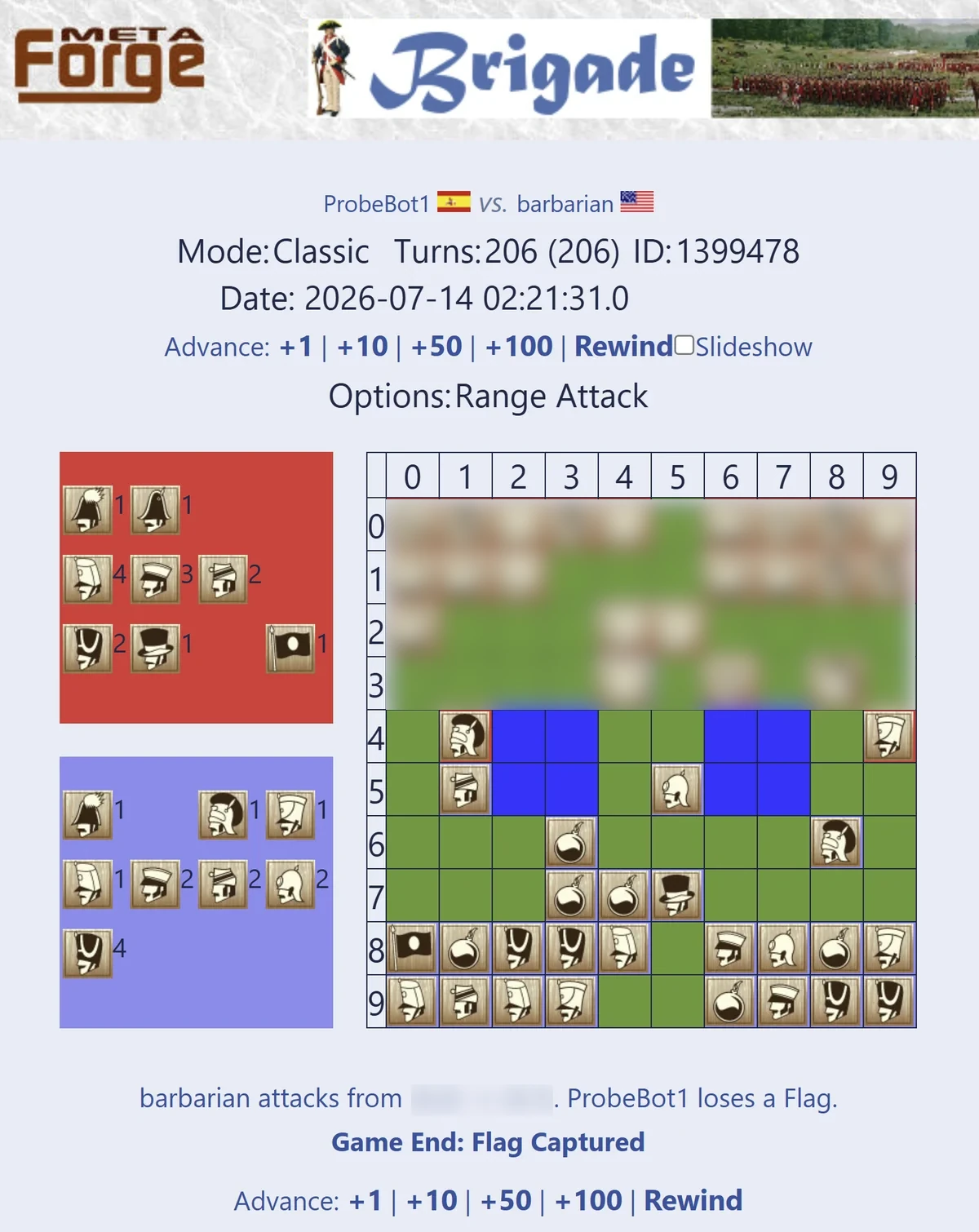 Random Setup, No Regrets — Beating ProbeBot in 206 Turns